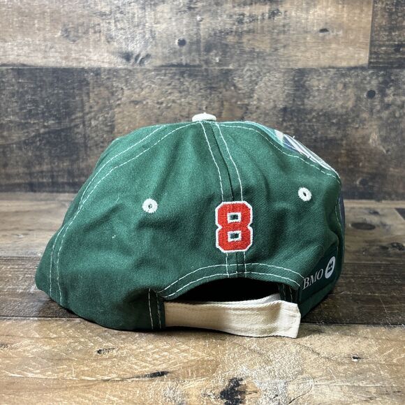 Milwaukee Bucks Green Cap Hat BMO Marques Johnson Number 8 Adjustable Sky HIgh - Picture 3 of 4